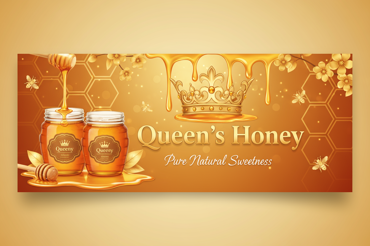 vente miel sur le nom Queen's honey